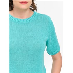 Джемпер вязаный с короткими рукавами