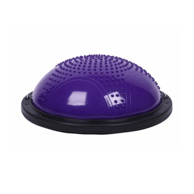Полусфера балансировочная BOSU 58см Woohooo Knobs эспандер, насос/ фиолетовый/ B58Kn-V/ уп 5