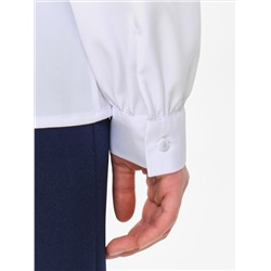 Блузка белая с длинным рукавом