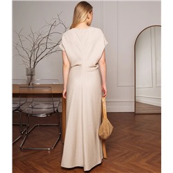 Платье #ОКТ035015, бежевый