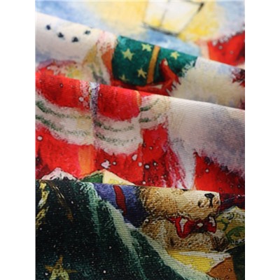 Набор салфеток сервировочных «Этель. Рождественский вечер», 40×40 см - 4 шт., 100% хлопок, саржа 190 г/м²