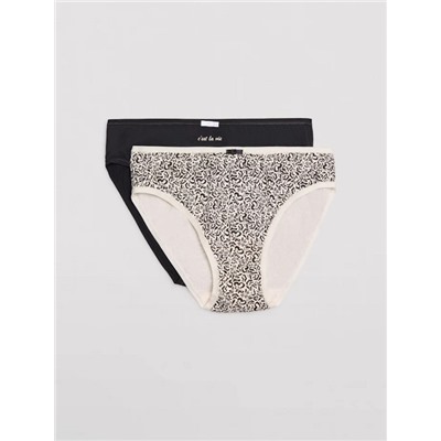 19013 Midi Трусы слипы 2 шт. в упаковке YSABEL MORA