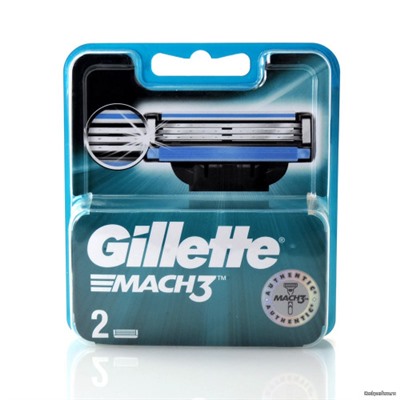 Gillette Mach3 (2шт) RusPack orig (пластик)