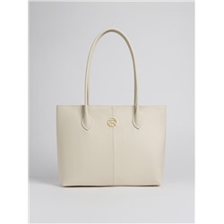 Женская кожаная сумка Richet 3295LG 891 Бежевый