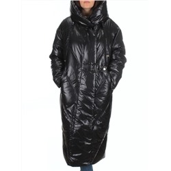 22-203 BLACK Пальто зимнее женское (200 гр. тинсулейт)