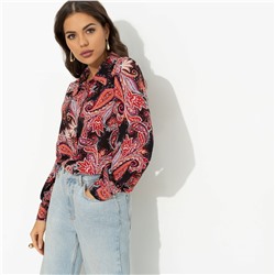 Рубашка нарядная, Цветущее очарование (эффектная)