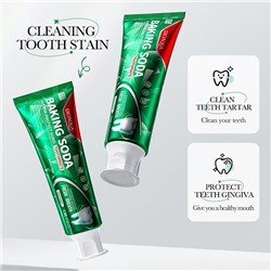 (ЗАМЯТА КОРОБОЧКА) Зубная паста с содой и кальцием BIOAQUA Baking Soda Toothpaste, 100 гр.
