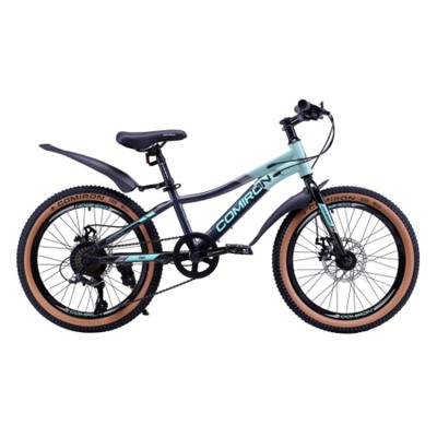 Велосипед 20" рама 10" 7sp COMIRON SMART ригид бирюзовый