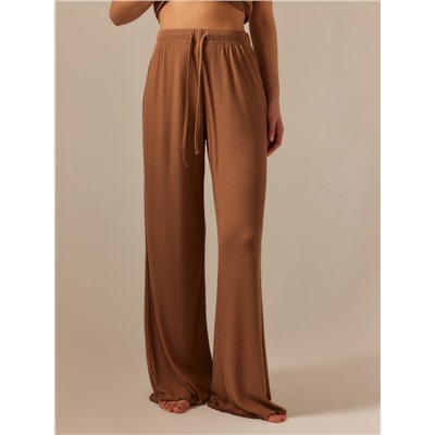 Брюки домашние женские SL HOME Soft Home, кофейные