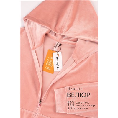 Велюровый костюм для девочки Happyfox