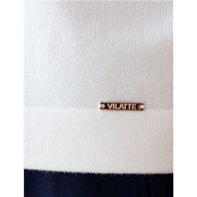 Свободный джемпер с рукавом 3/4 тонкой вязки из вискозы