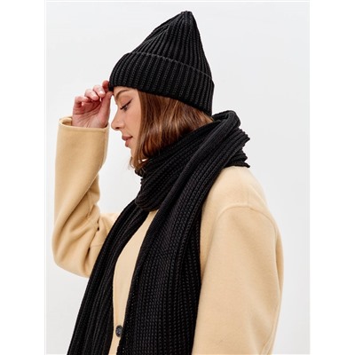 Шарф LONG, Черный