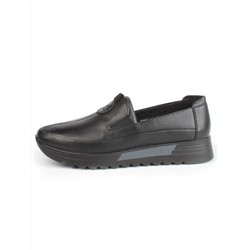 03-5306 BLACK Полуботинки женские (натуральная кожа)