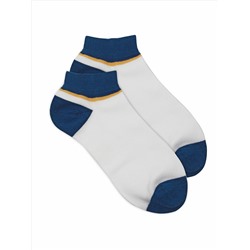 Короткие носки р. 40-45 "Real" Белые