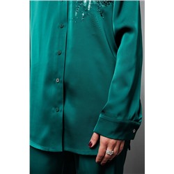 KOKOdea 2.10._1 изумруд, Брюки, Блуза