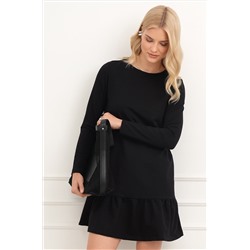 Женское платье - трапеция из футера Happyfox