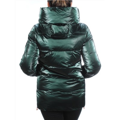 8018 DK. GREEN Пальто женское зимнее JARIUS (200 гр. холлофайбера)