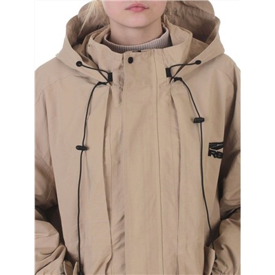 3096 BEIGE Куртка демисезонная женская (100 гр. холлофайбер)