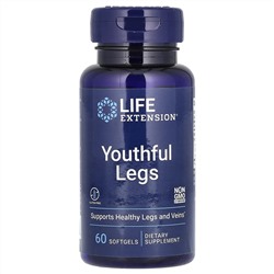 Life Extension, добавка для молодости ног, 500 мг, 60 капсул (250 мг в 1 капсуле)