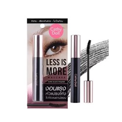 Удлиняющая и объёмная черная тушь Cathy Doll Less Is More, 8 г