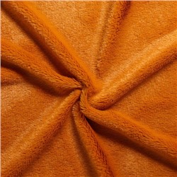 Ткань для рукоделия, мех, цвет рыже-коричневый, лоскут 50 × 50 см
