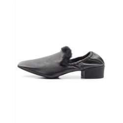 03-N18120S-2 BLACK Полуботинки женские (натуральная кожа)