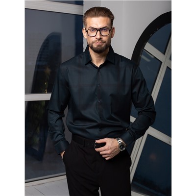 009J Мужская рубашка JenTa зеленый