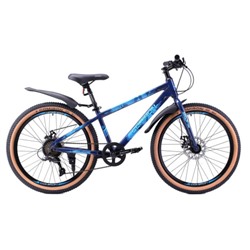 Велосипед 24" рама 13" 8sp COMIRON REBEL ригид морской хаки
