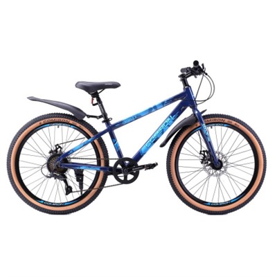 Велосипед 24" рама 13" 8sp COMIRON REBEL ригид морской хаки