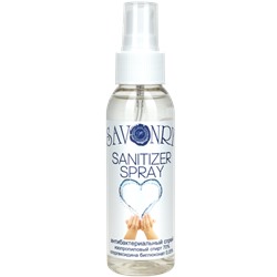 Антибактериальный спрей SANITIZER (спиртовой), 100 мл