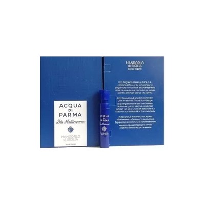 ACQUA DI PARMA BLU MEDITERRANEO MANDORLO DI SICILIA edt 1.2ml пробник