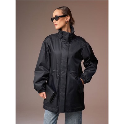 Плащ женский черный
