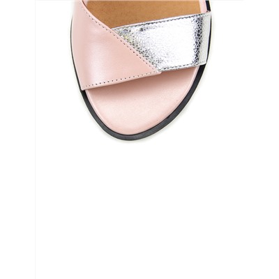 Босоножки ED'ART 6004.624'bl.pink-pearl/silver R