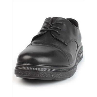 03-5322 BLACK Полуботинки женские (натуральная кожа)