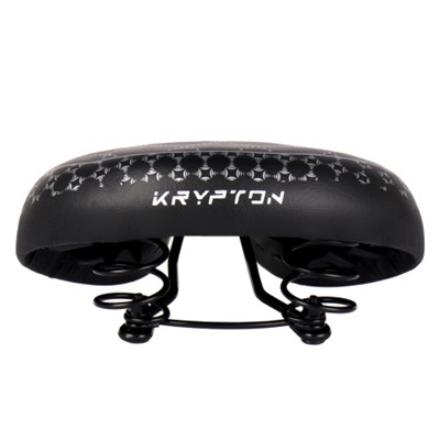 Седло велосипедное комфортное KRYPTON KRPT-80-019C, размер: 240x205 /уп 20/