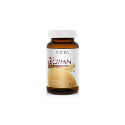 Соевый Лецитин 1200 мг плюс Витамин  Е  от Vistra Soy Lecithin 1200мг Plus Vitamin E 90 Капсул