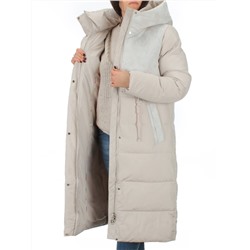 THD-608YC BEIGE Пальто зимнее женское (био-пух)