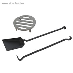 Тандыр «Сармат Донской», h=67 см, d=42 см, 56 кг, 8 шампуров, кочерга, совок