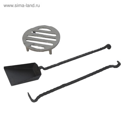 Тандыр «Сармат Донской», h=67 см, d=42 см, 56 кг, 8 шампуров, кочерга, совок