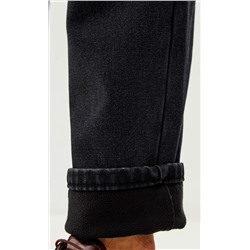 Джинсы утепл  P121-0152W black