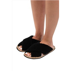 Шлепанцы "ЭЛЕГАНТ" цвет ЧЕРНЫЙ эва