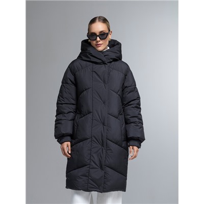 Пуховик женский черный