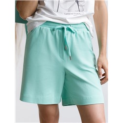 Шорты из тонкого премиального футера с эластаном