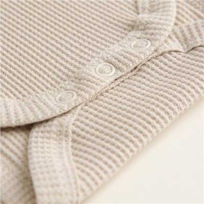 Набор боди 2 шт. SL HOME, рост 80-86 см, бежевый, оливковый