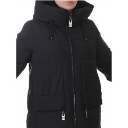 M-M05 BLACK Куртка зимняя женская (150 гр. холлофайбер)