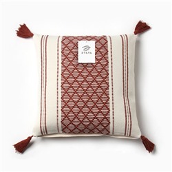 Наволочка декоративная «Этель. Сканди», 45×45 см, бордовая