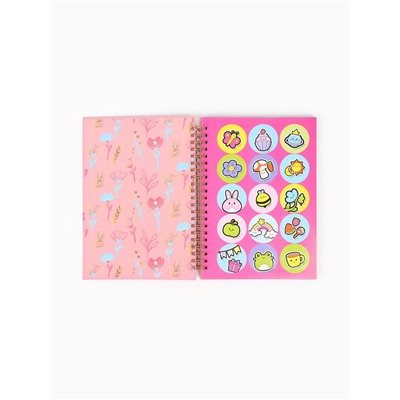 Анкета для девочки А5, 50 листов, твердая обложка «Принцесса»