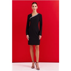 DiLiaFashion 0917 черный, Платье