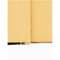 Блокнот в твёрдой обложке «Экзотика», 48 листов, 14×18×2 см, чёрно-белый