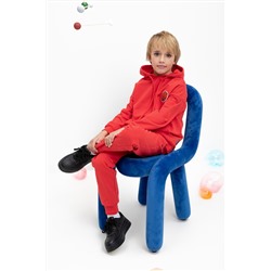 Брюки красный к446 Crockid